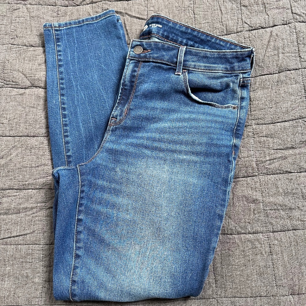 Old Navy Pop Icon Mid Rise Skinny Jeans Size 14